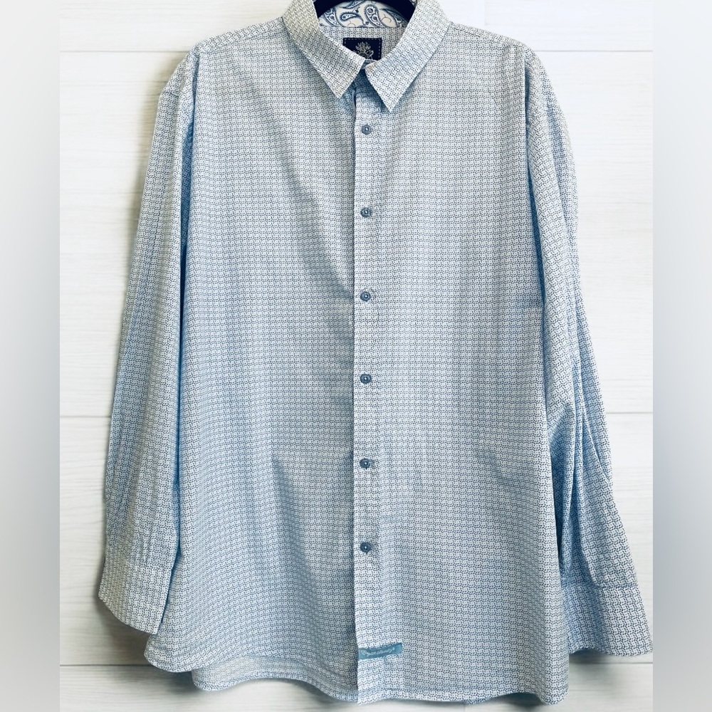 English Laundry Men’s Long Sleeve Shirt-XL